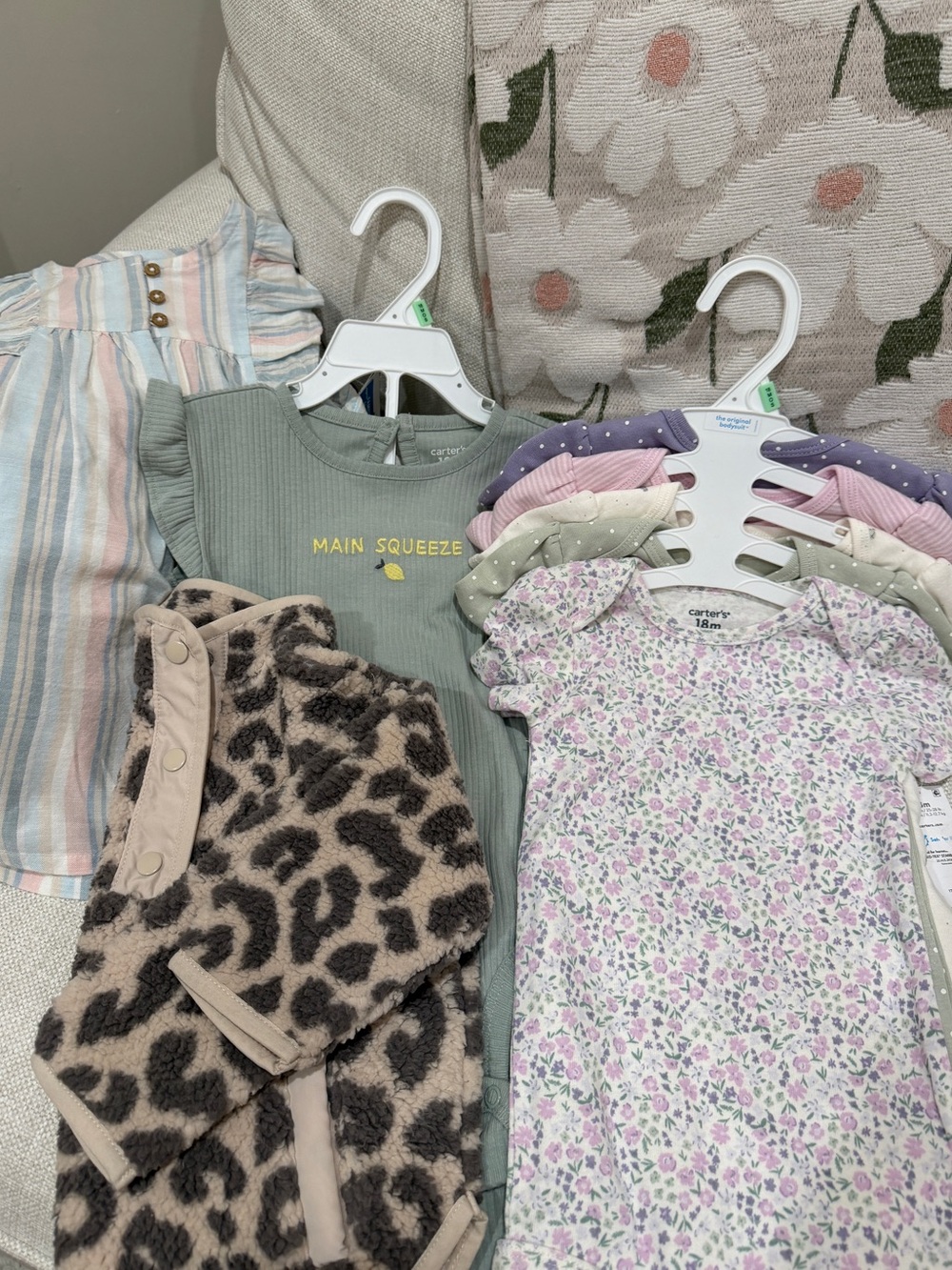 NWT New Carter's Baby Girl 18 Month Bundle
